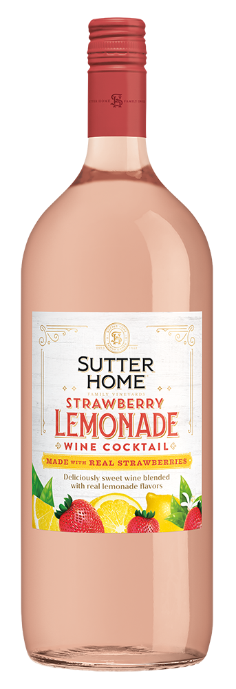 Strawberry Lemonade Wine Cocktail