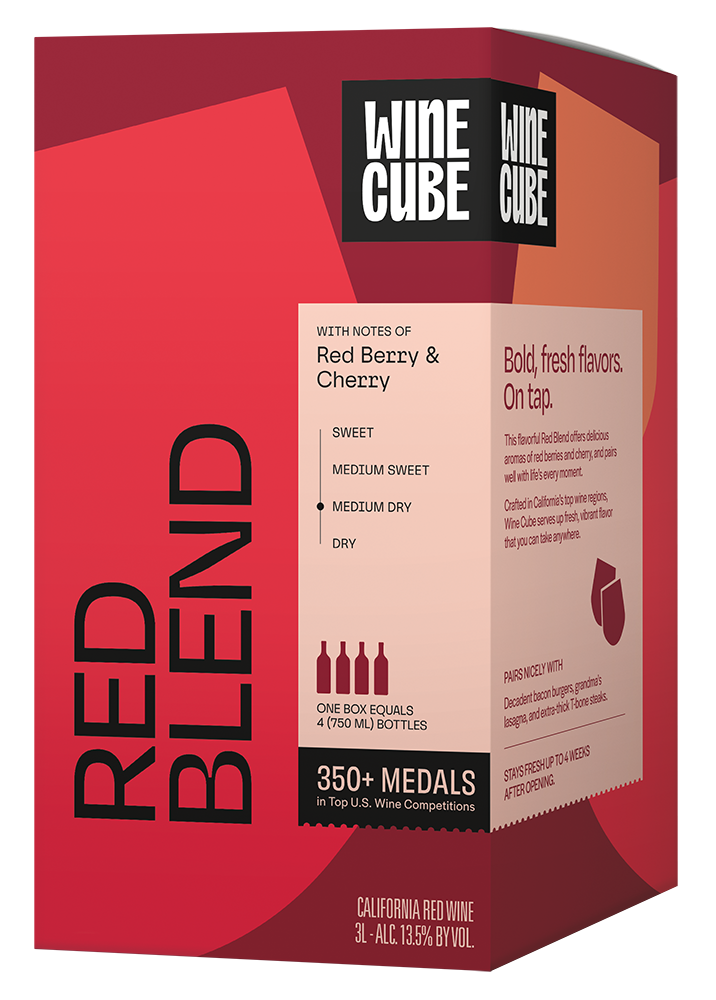 Red Blend Wine Cube
