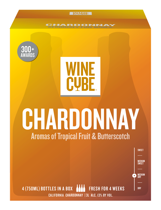 Chardonnay Wine Cube