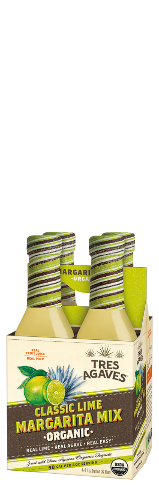 Organic Lime Margarita Mix 4pk
