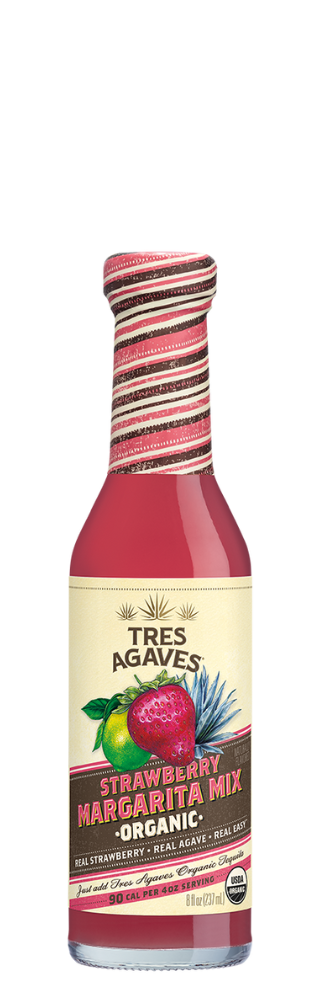 Organic Strawberry Margarita Mix 375ml
