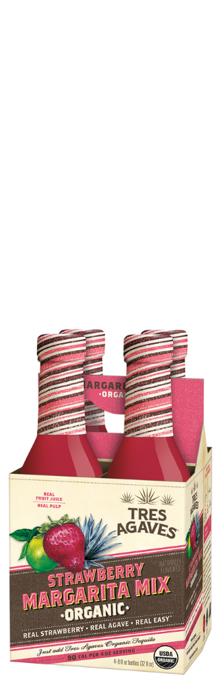 Organic Strawberry Margarita Mix 4pk